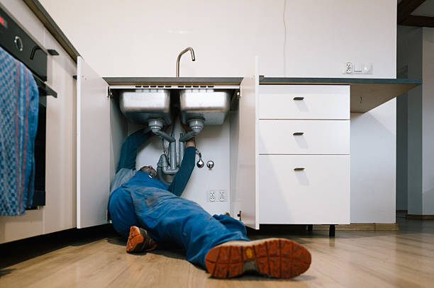 Professional Leak Detection technician working in Bourneville, OH